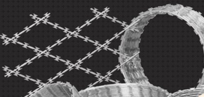 Instalação em residências da concertina Aramax 450