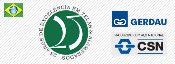 rede laminada gerdau